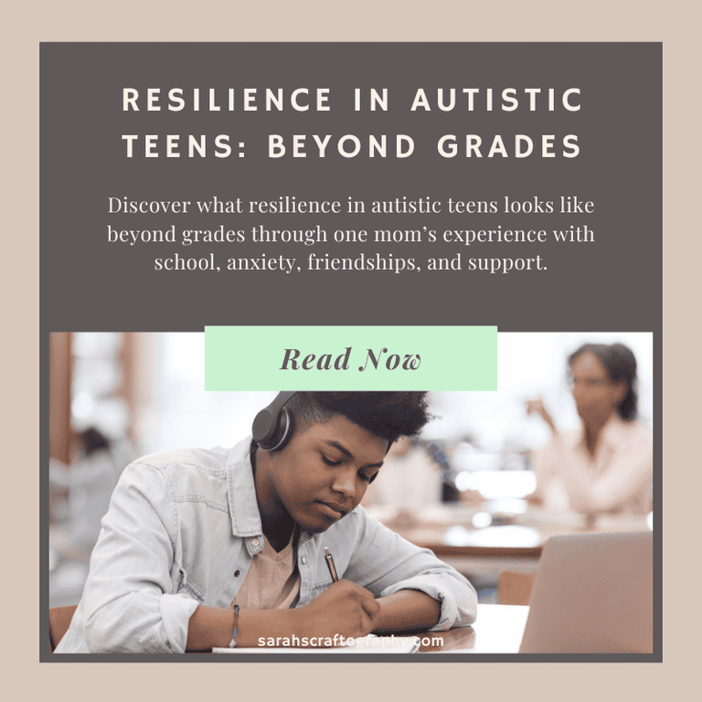 Resilience in Autistic Teens: Beyond Grades